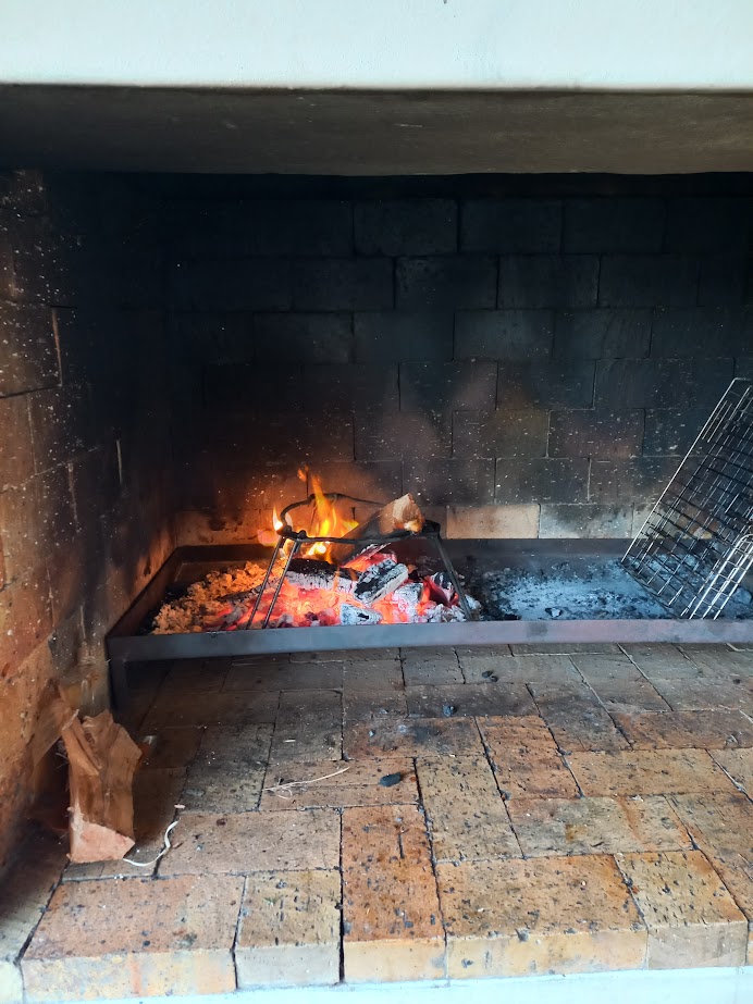 Blue Crane Lodge Farm Braai